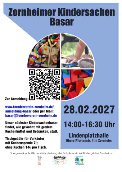 Kindersachenbasar – am 28.02.2027